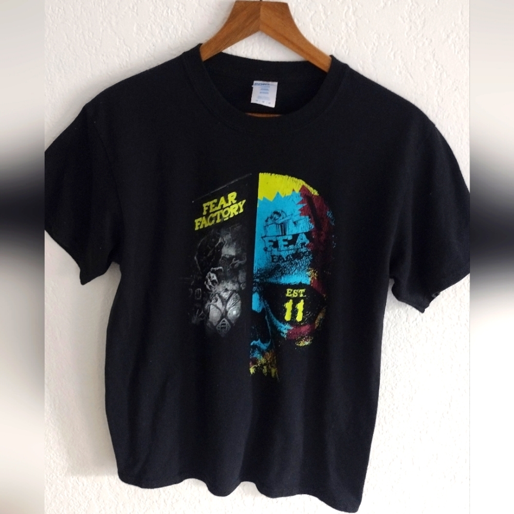 10yr Anniversary Fear Factory Graphic T-Shirt